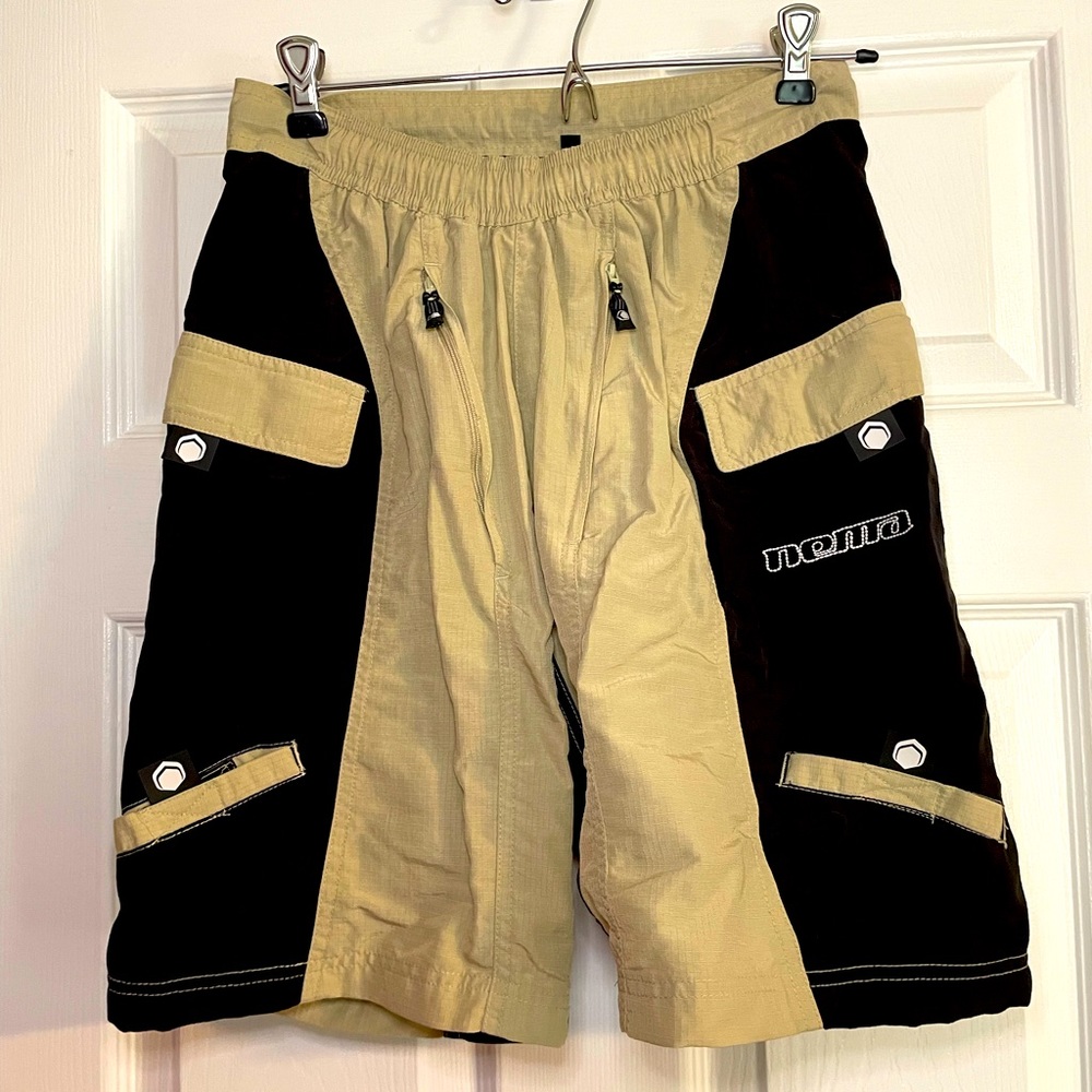Mens padded bike shorts